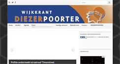 Desktop Screenshot of diezerpoorter.nl