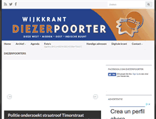 Tablet Screenshot of diezerpoorter.nl